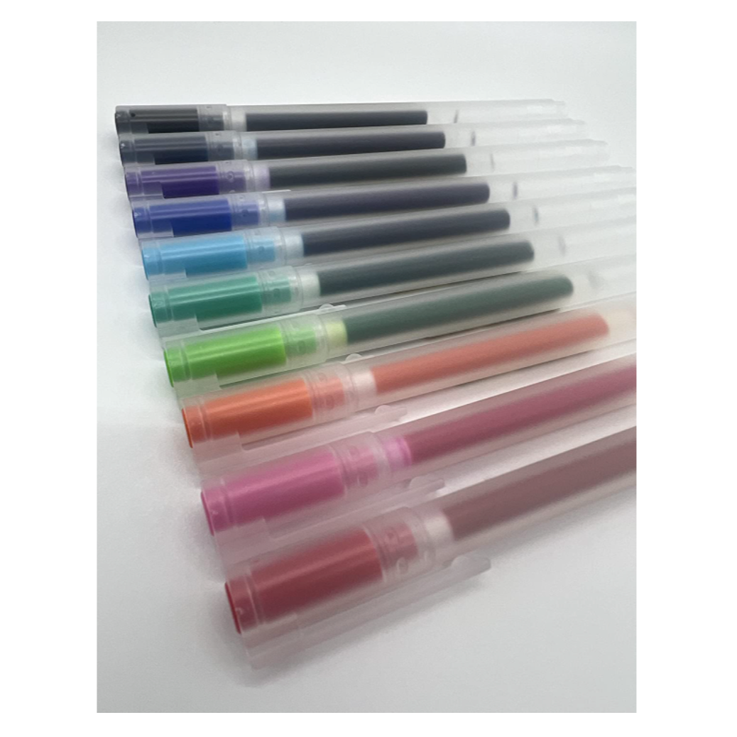 Muji Gel Pen - Colors – K. A. Artist Shop