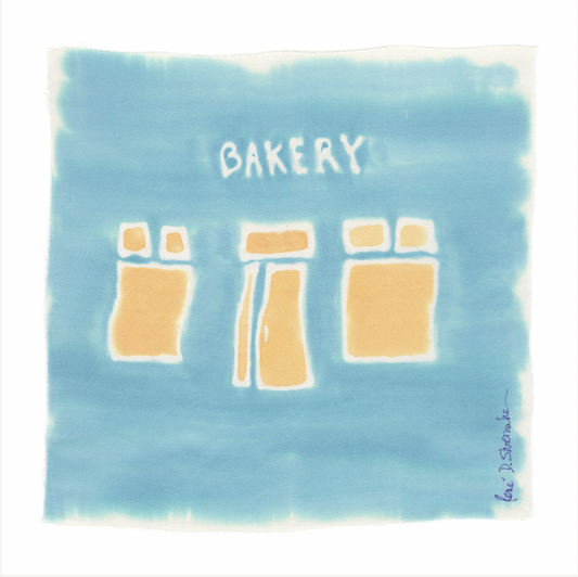 The Doors of Athens • Independent Bakery • Archival Print by René Shoemaker - by René Shoemaker - K. A. Artist Shop