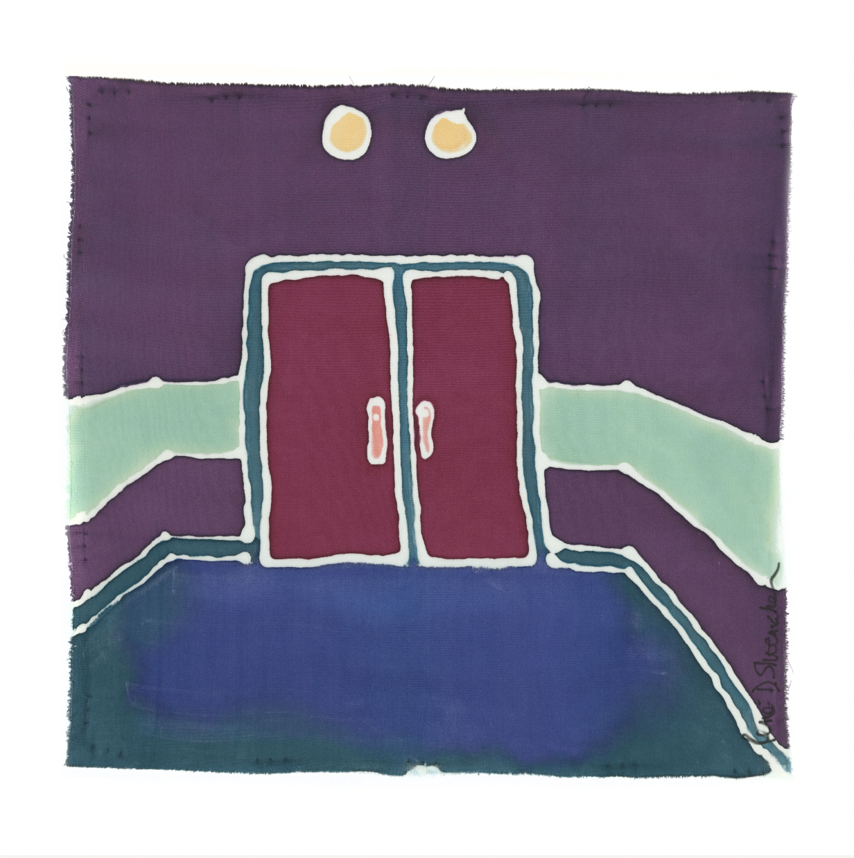 The Doors of Athens • 40 Watt • Archival Print by René Shoemaker - by René Shoemaker - K. A. Artist Shop