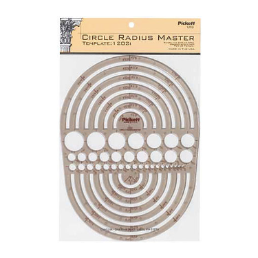 Pickett Circle Radius Master - by Pickett - K. A. Artist Shop