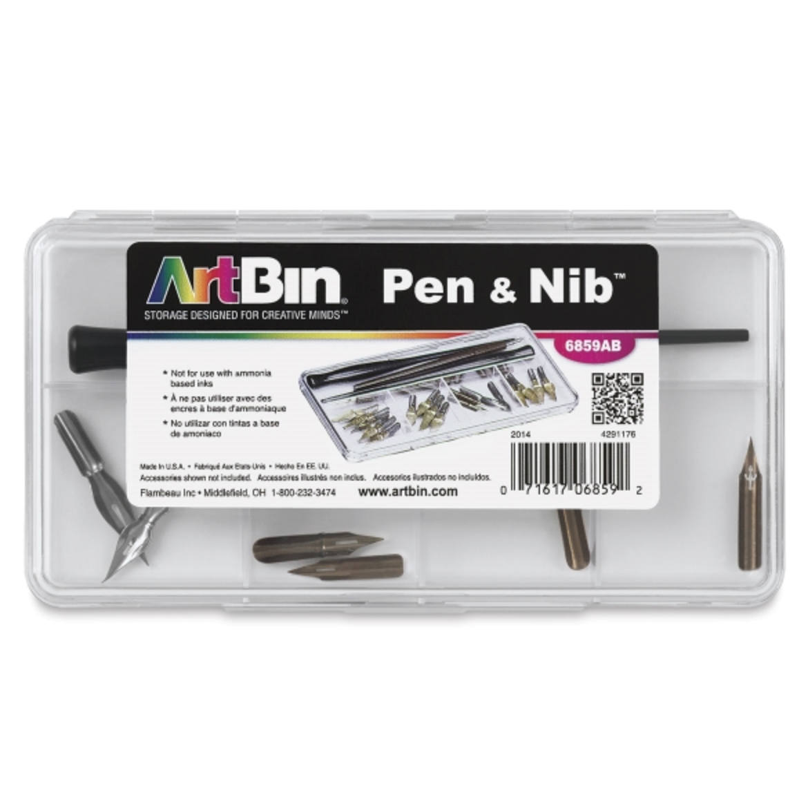 ArtBin Pen & Nib Box - by ArtBin - K. A. Artist Shop