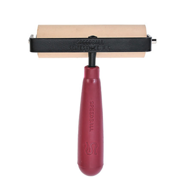 Speedball Rubber Brayer with Pop-In Rollers - by Speedball - K. A. Artist Shop
