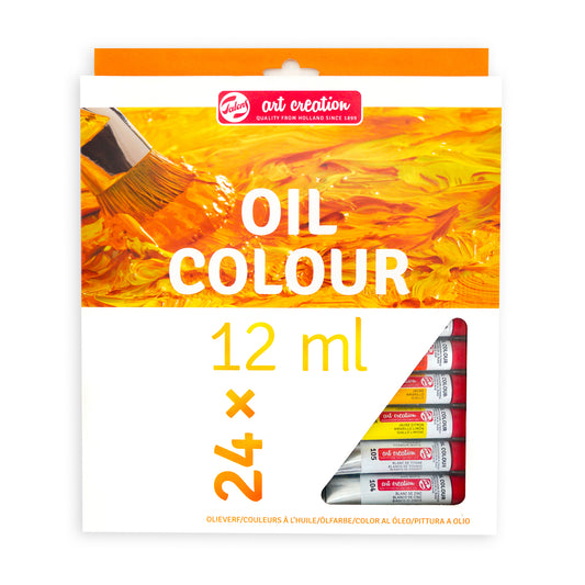 Talens Art Creation Oil Paint Set - 24 Color Set by Royal Talens - K. A. Artist Shop
