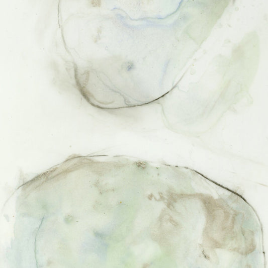 "Blue Pebbles" Print by Catherine Lucky Chang - by Catherine Lucky Chang - K. A. Artist Shop