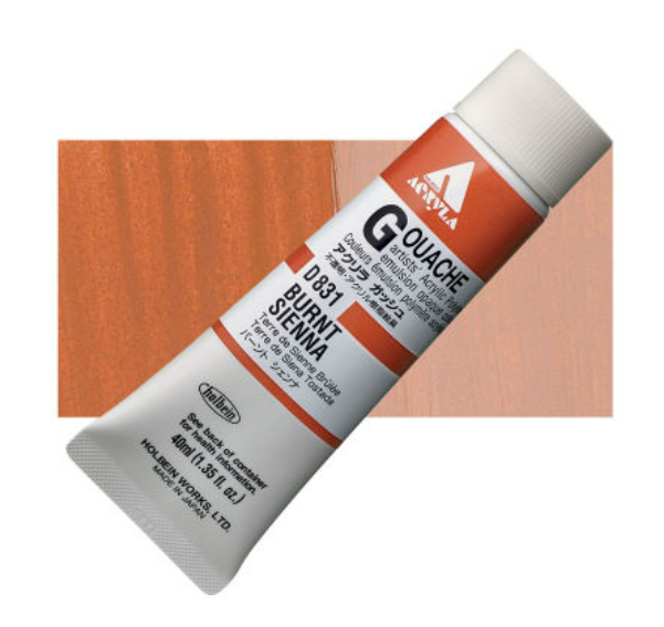 Gouache Acryla Holbein Tubes de 20 ml