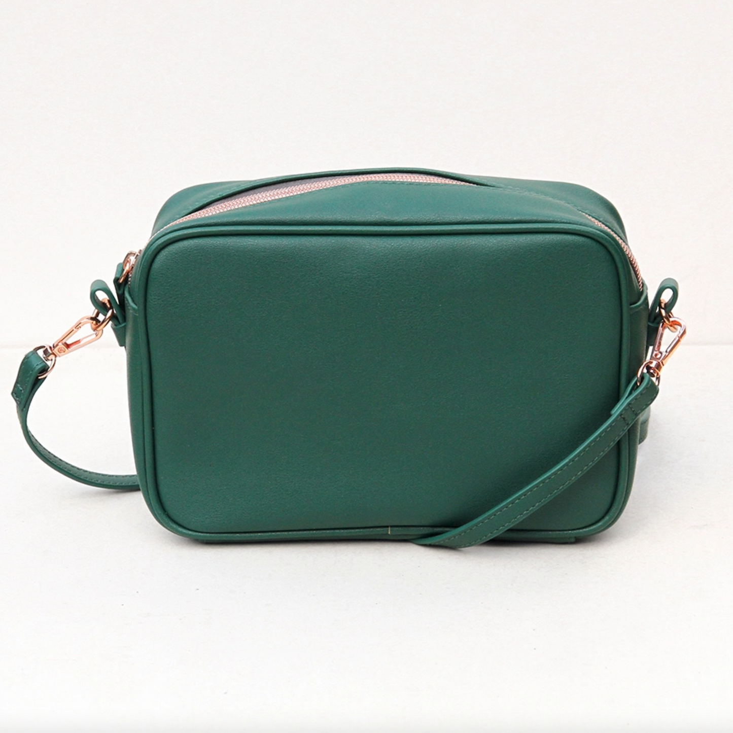 Cross Body Camera Bag by Caroline Gardner - Green by K. A. Artist Shop - K. A. Artist Shop