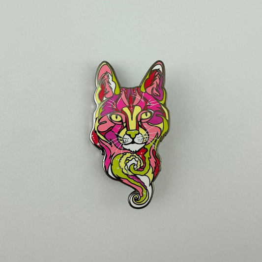 "Galaxy Cat" Enamel Pin by Katy Lipscomb