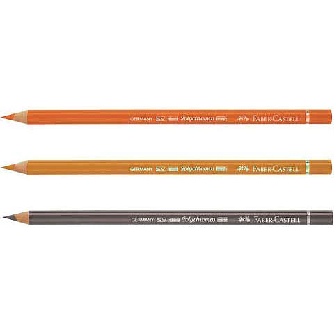 Faber-Castell Polychromos Colored Pencils - Neutrals + Metallics - by K. A. Artist Shop - K. A. Artist Shop