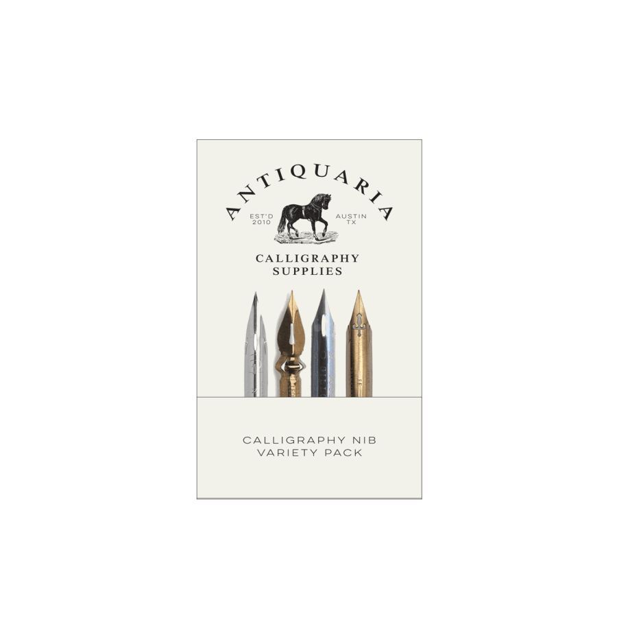 Antiquaria Calligraphy Nib Sample Pack - by Antiquaria - K. A. Artist Shop