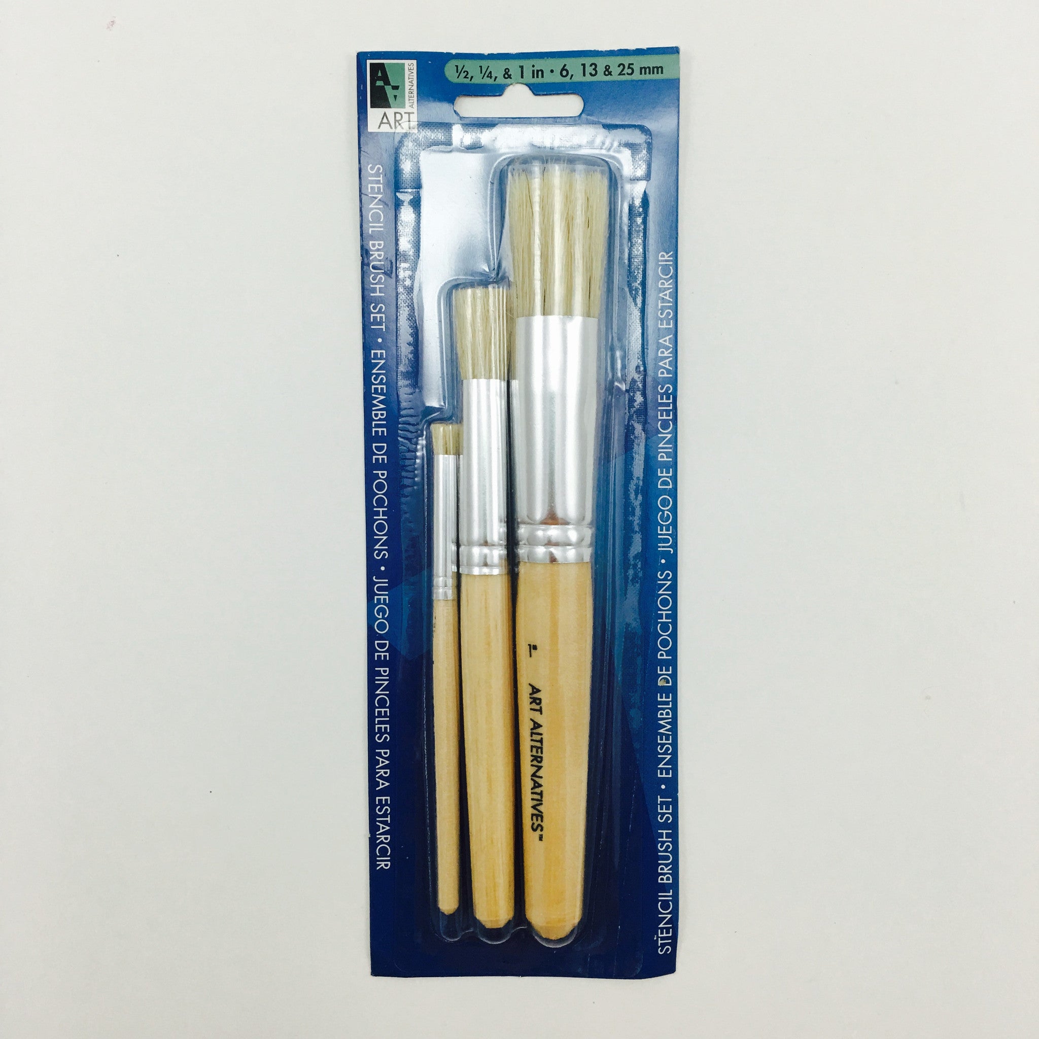 Art Alternatives - Stencil Brush - 3-Brush Set