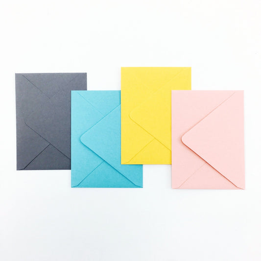 "Hello" Mini Hand-Drawn Greeting Card - by K. A. Artist Shop - K. A. Artist Shop