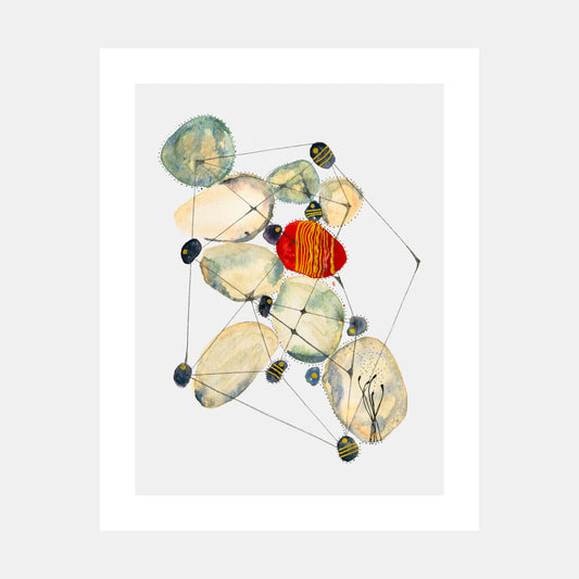 "See The Unseen" Watercolor Print by Teresa Bacon - 11x14 inches by Teresa Bacon - K. A. Artist Shop