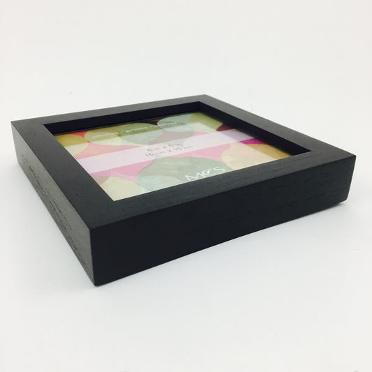 Art Shadow Box Frame • Black Wood - by MCS Frames - K. A. Artist Shop