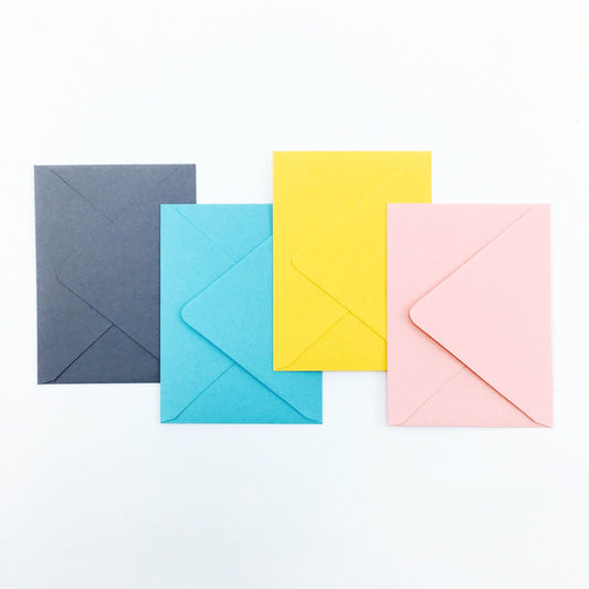 "Bon Voyage" Mini Hand-Drawn Greeting Card by KA - by K. A. Artist Shop - K. A. Artist Shop