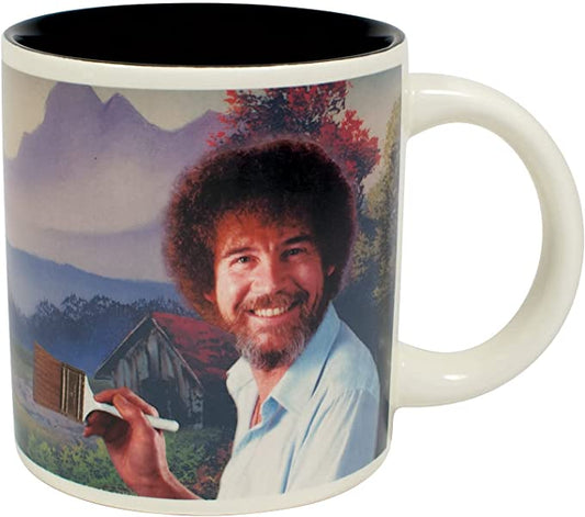 Bob Ross Self-Painting Mug - by Unemployed Philosophers Guild - K. A. Artist Shop