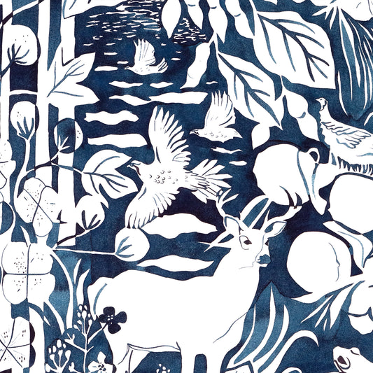 "Ode to Georgia" Archival Print by Kate Couch - by Kate Couch - K. A. Artist Shop