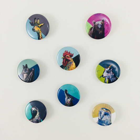 Art Buttons by Will Eskridge - by Will Eskridge - K. A. Artist Shop