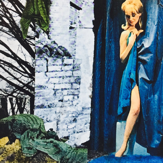 "Don't Bring Harry" Collage Print by Kenny Aguar - by Kenny Aguar - K. A. Artist Shop