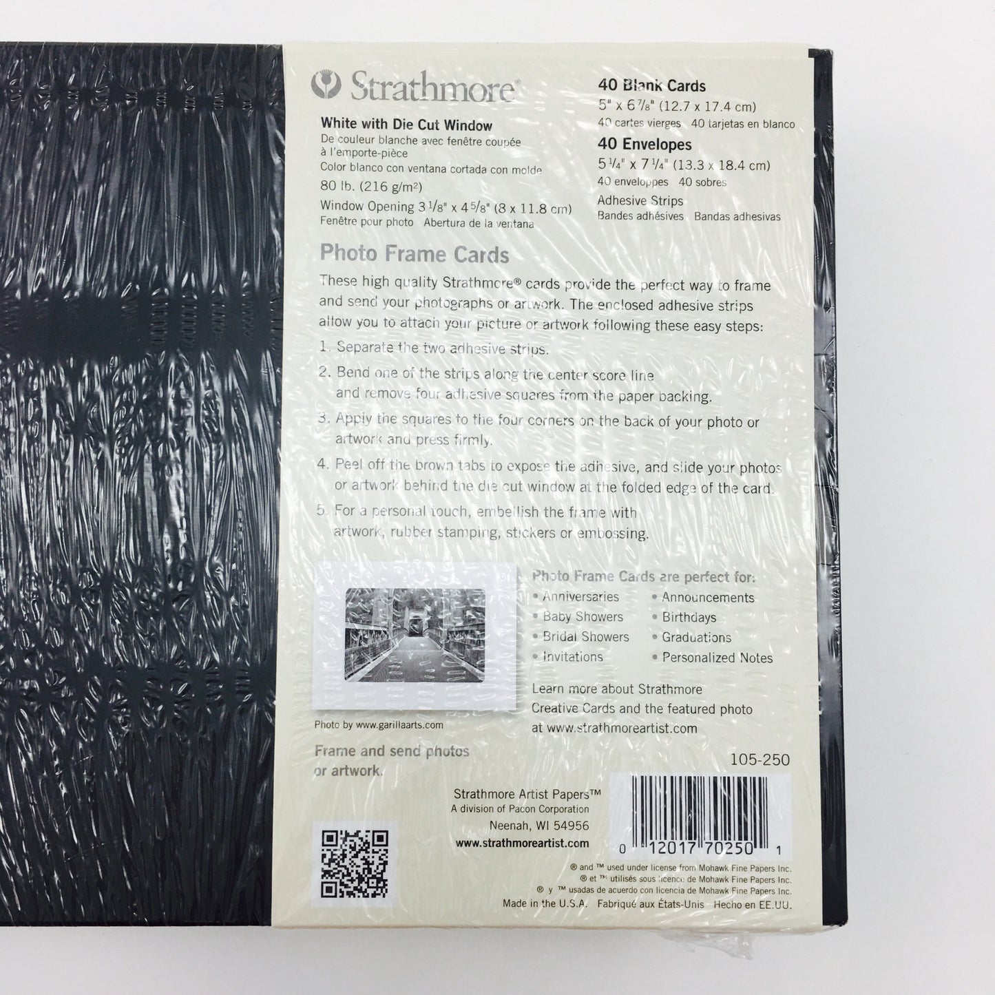 Cartes de cadre photo Strathmore (avec enveloppes)