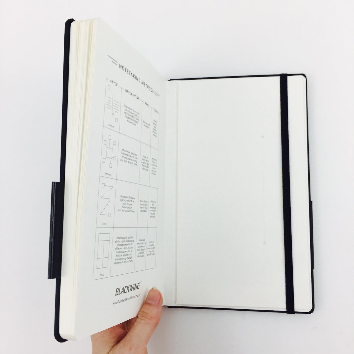 Blackwing Slate Travel Notebook with Original Pencil - by Blackwing - K. A. Artist Shop