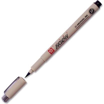 Pentel Sign Pen Micro Brush Set of 12 - Wet Paint Artists