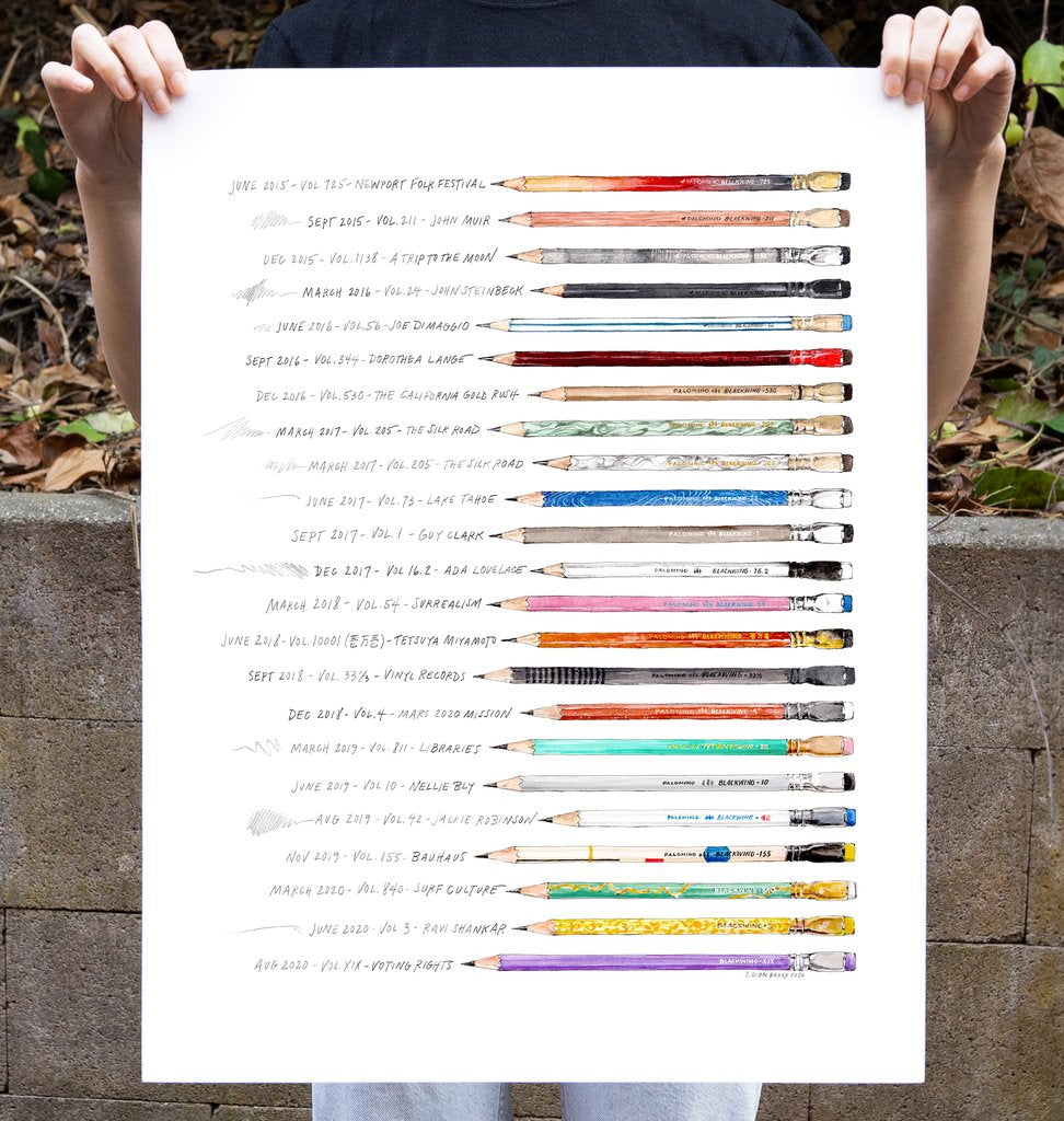 Blackwing Volumes Print - 16 x 20 inches