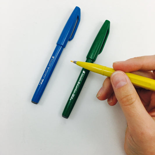 Pentel Sign Pens - Brush Tip Marker - by Pentel - K. A. Artist Shop
