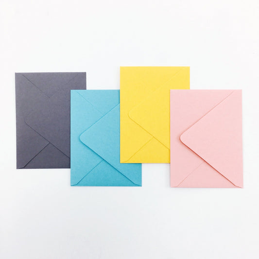 "Happy Christmas" Mini Hand-Drawn Greeting Card - by K. A. Artist Shop - K. A. Artist Shop