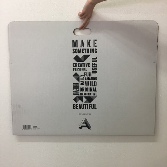 Art Alternatives Cardboard Portfolio - 33 x 26 inches - by Art Alternatives - K. A. Artist Shop
