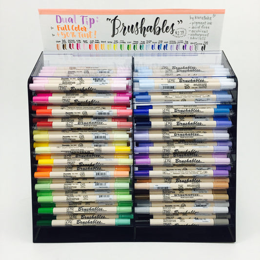 Kuretake Zig "Brushables" Two-Tone Brush Markers - by Kuretake - K. A. Artist Shop