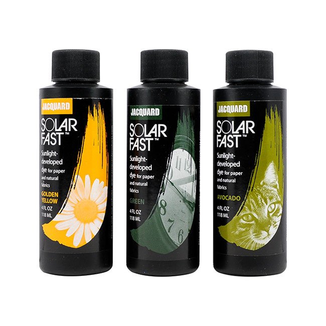 Jacquard Solar Fast Sunlight-Developed Dye - 4 oz. bottles - by Jacquard - K. A. Artist Shop