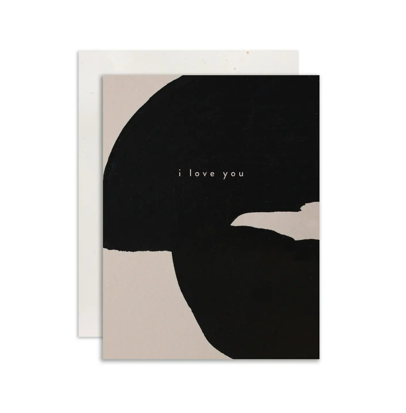 "Love Noir" Card by Moglea - by K. A. Artist Shop - K. A. Artist Shop