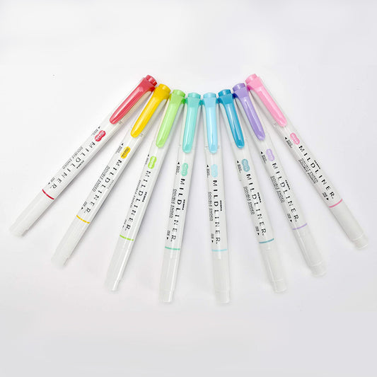 Zebra Mildliner Highlighters - Set of 8 - by Zebra - K. A. Artist Shop