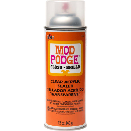 Mod Podge Clear Acrylic Spray Sealer - 12 oz. - Gloss by Mod Podge - K. A. Artist Shop