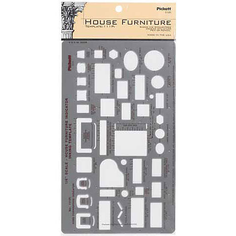 Pickett House Furniture Template 111Pi - by Pickett - K. A. Artist Shop