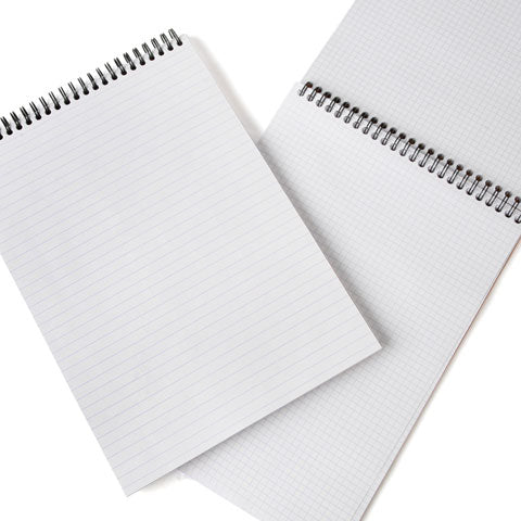 Blocs lignés Rhodia (reliure spirale)