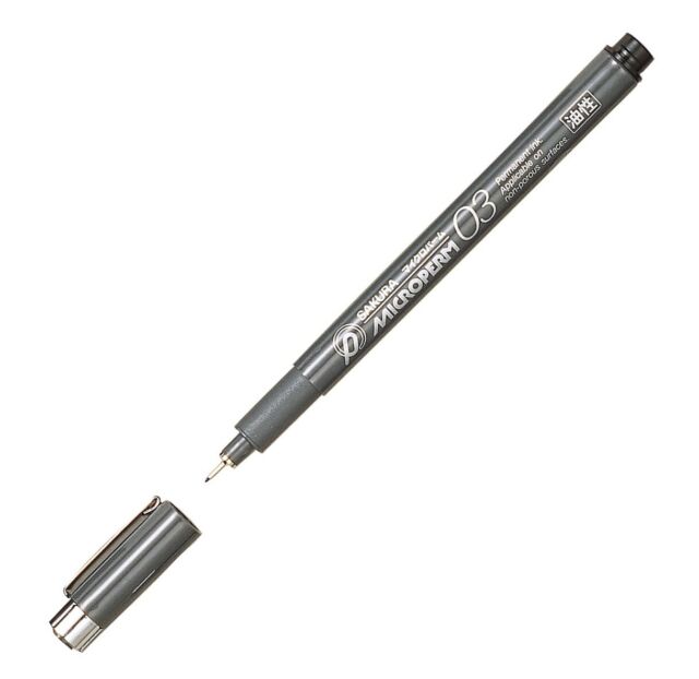 Sakura Microperm Fineliner Pens - 03 by Sakura - K. A. Artist Shop