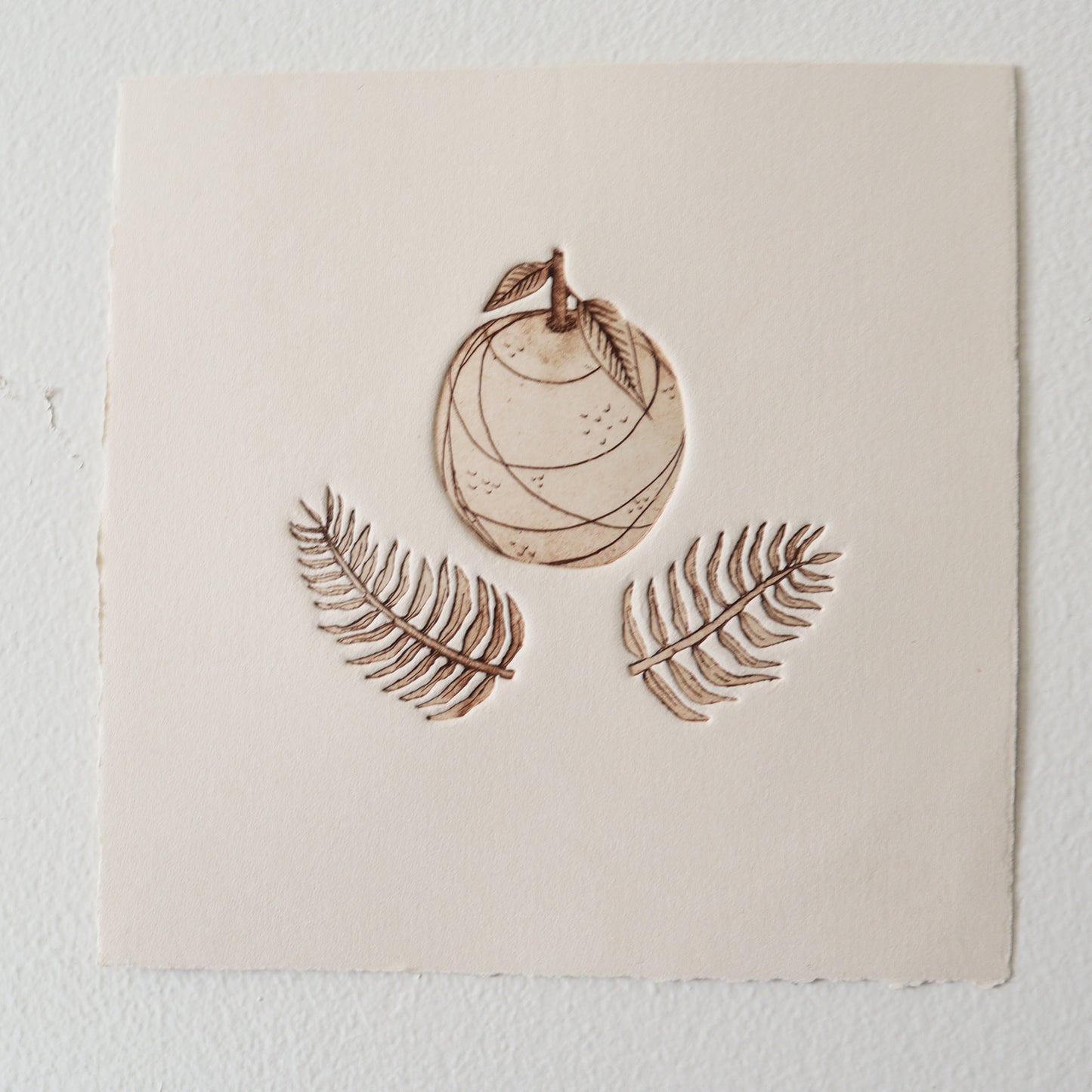 "Iconography" Etching by Taylor DiFonzo - by Taylor DiFonzo - K. A. Artist Shop