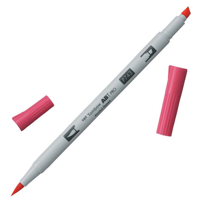 Tombow ABT PRO Alcohol-Based Art Marker - Warms - Individuals - P743 - Hot Pink by Tombow - K. A. Artist Shop