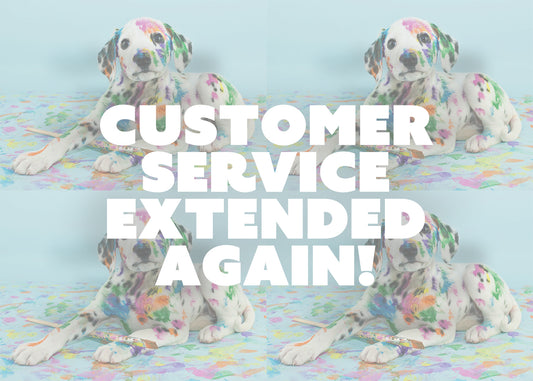 Customer Service Extended to 6pm