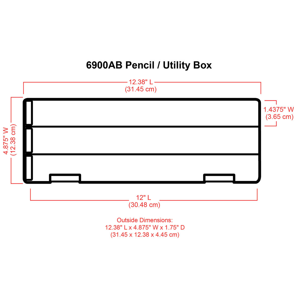 ArtBin Charcoal Pencil / Utility Box