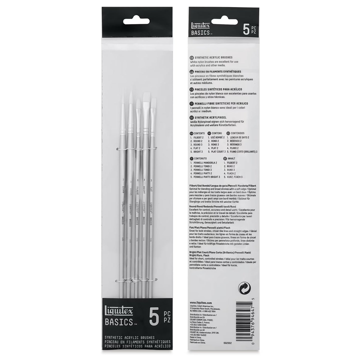 Liquitex BASICS Paint Brush Sets