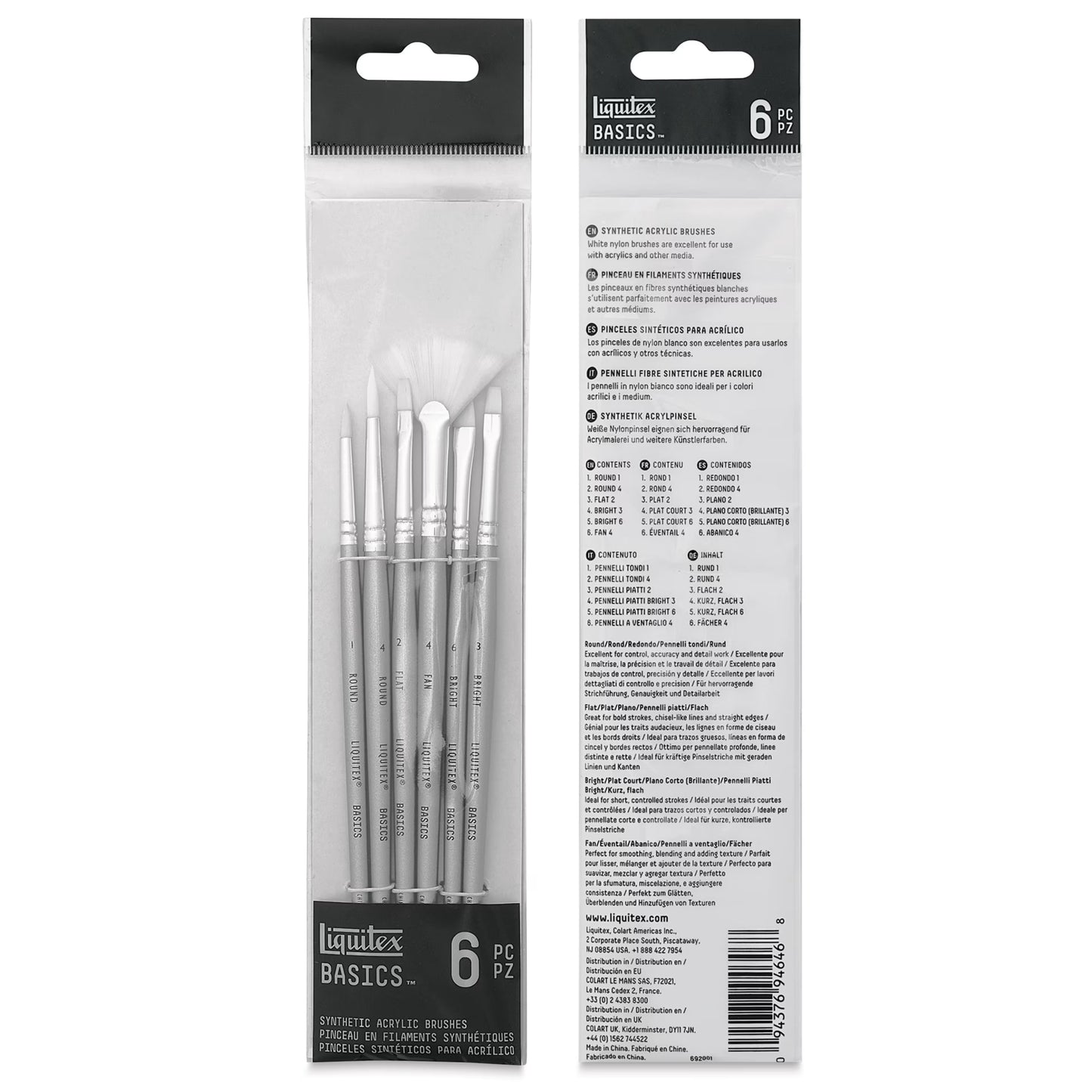 Liquitex BASICS Paint Brush Sets