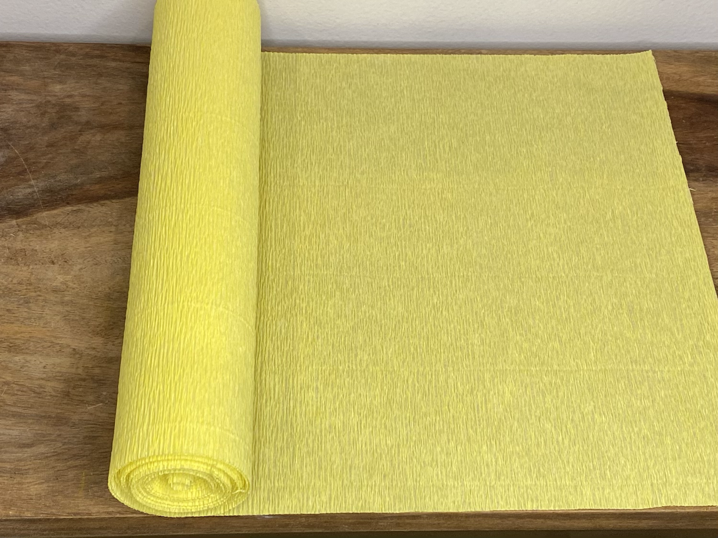 Light Yellow Heavy Florist Crepe