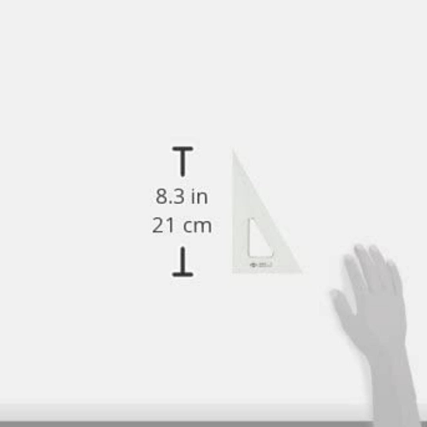 Alvin Professional Drafting Triangle - Smoke Tint