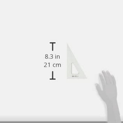 Alvin Professional Drafting Triangle - Smoke Tint
