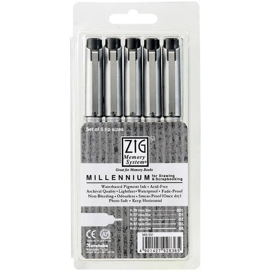 Kuretake Zig Millennium Fineliner Pen Set