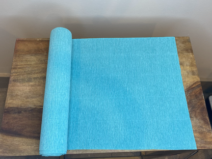 Turquoise Heavy Florist Crepe