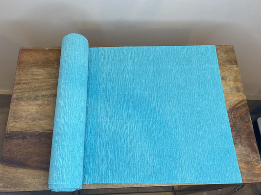 Turquoise Heavy Florist Crepe