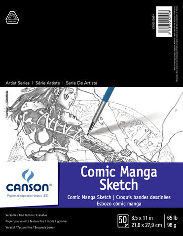 Canson Comic Manga Sketch - 8.5 x 11 in